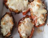 Spenótos-fetás töltött édesburgonya recept fázis 5 fotója
