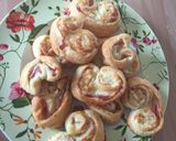Foto del paso 4 de la receta Palmeritas de hojaldre dulces y de jamón y queso