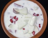 एप्पल अनार का रायता (Apple Anar ka Raita recipe in Hindi) रेसिपी चरण 4 फोटो