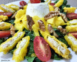 Foto del paso 8 de la receta: Ensalada de mango con espinacas y pollo