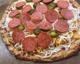 A picture of step 7 of Keto (tofu) Pizza Crust!.