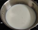 A picture of step 2 of Chikoo basundi.