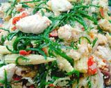 รูปขั้นตอนการทำที่ 5 ของ ผัดวุ้นเส้นชะอมไก่