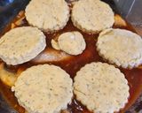 A picture of step 5 of Sausage cobbler.