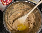 A picture of step 1 of Peanut butter biscuits.