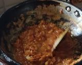 A picture of step 5 of Chettinad Scrambled Egg masala.