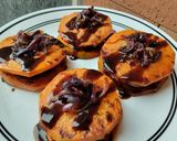 Foto del paso 9 de la receta: Sanduchitos🍆🧅🍅 de calabaza🎃🥙🧀