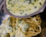 Foto del paso 6 de la receta: SALSA MUY CREMOSA DE ACELGA (para acompañar pastas)