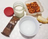 รูปขั้นตอนการทำที่ 1 ของ Granola yogurt จาก protein bar มื้อเช้าแบบรวดเร็ว