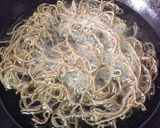 A picture of step 2 of Ragi omapodi.