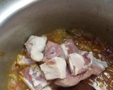 A picture of step 3 of Beef Biryani.