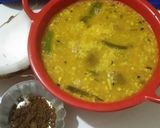 A picture of step 3 of Sweet and sour dal.