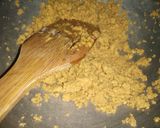 A picture of step 1 of Sesame seeds and besan katli (til besan ki karli).