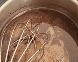 Foto langkah ke 2 dari resep Puding Buah Lapis Coklat.