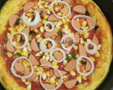 Foto langkah ke 6 dari resep Pizza labu kuning (Teflon).