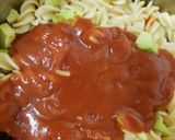 A picture of step 9 of My Chorizo Pasta & cheesey sauce.