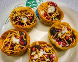 A picture of step 4 of Katori chaat.