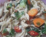 Foto langkah ke 4 dari resep 134. Tumis jamur wortel sawi.