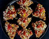 A picture of step 6 of Paneer Potato Rosti Pizza.