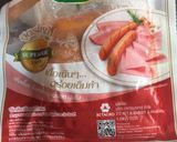 รูปขั้นตอนการทำที่ 2 ของ ข้าวผัดไข่ ไส้กรอก และเบคอน