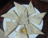 Foto del paso 2 de la receta: Sándwich frito relleno de mermelada y manzana