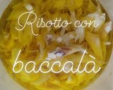 Foto del passaggio 1 della ricetta Risotto con il baccalà