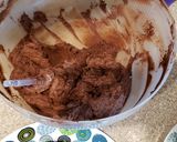 A picture of step 6 of German Chocolate Cake.