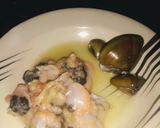 A picture of step 6 of Fisherman stew with rice.