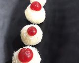 A picture of step 5 of Coconut ladoo.