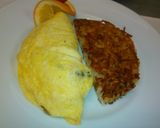 A picture of step 3 of Mushrooms and onions omelette.
