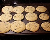 A picture of step 7 of Chocolate Chip Cupcakes With Chocolate Ganache Frosting.