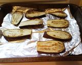 A picture of step 1 of Indian-Styled Salad with Coconuts and Baked Eggplants.