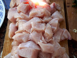 Ensalada de pollo y verduras