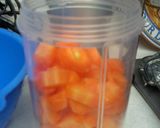 A picture of step 2 of Oil-free & Sugar-free Ginger Carrot Bread.