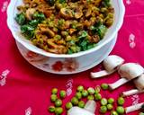 Dry Mushroom Mater Masala recipe step 5 photo