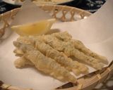 A picture of step 4 of Crispy Fried Pond Smelt Tempura.