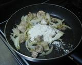 A picture of step 3 of Substantial Macaroni Au Gratin with Spinach.