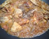 A picture of step 5 of Chicken masala.