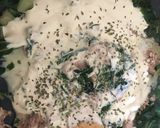 Foto del paso 4 de la receta: Corbatitas a la Florentina con un toque de atún