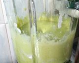 A picture of step 2 of Honey Avocado Cream Cheese Frosting.