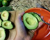 A picture of step 2 of Homemade Guacamole.