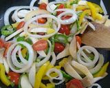 A picture of step 6 of Squid & Vegetable Lemon-Butter Stir-fry.