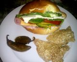 A picture of step 6 of Mexican Ham Torta ( My way :P).
