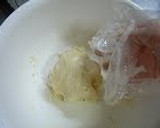 A picture of step 2 of Simple Tart Base with Pancake Mix.