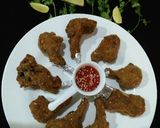 A picture of step 6 of Crumbed Mutton Chops😋.