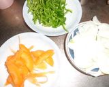 A picture of step 2 of Easy and Simple Mackerel Sukiyaki.