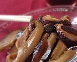 A picture of step 11 of Stewed Shiitake Mushroooms for Somen or Hiyashi Chuuka (Cold Chinese Noodles).