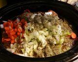 A picture of step 1 of Meatball Stew.