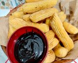 Foto langkah ke 5 dari resep Churros Cemilan satset gak pake ribet dengan Rasa yg Enakkk kesukaan si bocil ♥️.