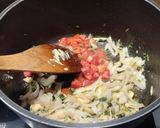A picture of step 8 of Soya chunks, potato biryani.